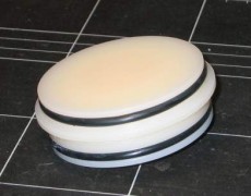 Other end of piston