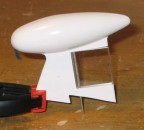 Radar pod rudder