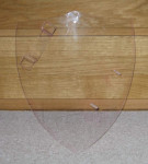 Shield before paint