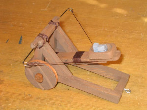 Stone thrower model